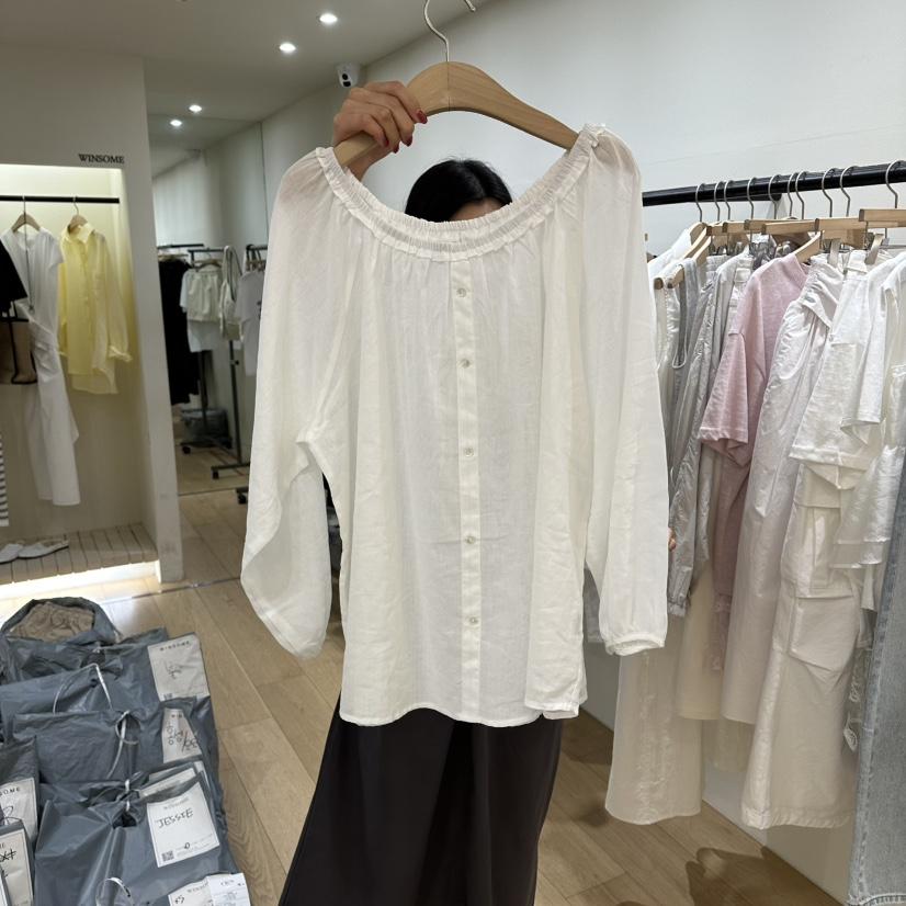 WINSOME韓國東大門代購女裝新品時尚推薦26春夏襯衫蕾絲衫WINSOME襯衫/蕾絲衫