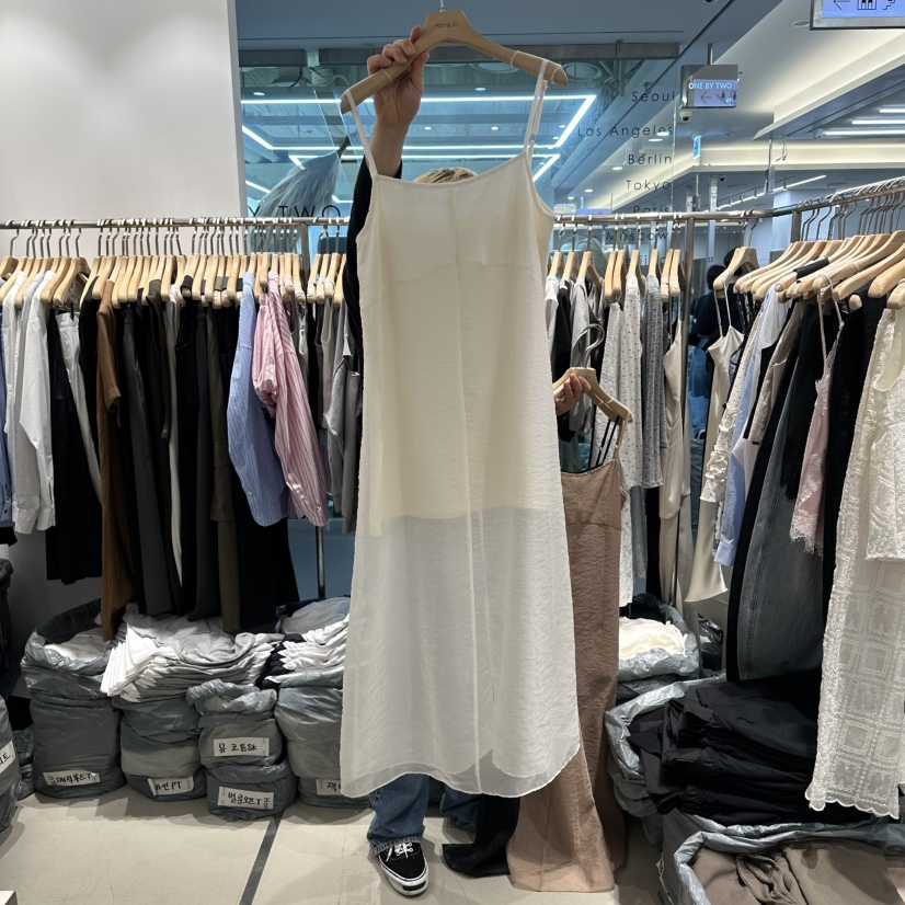 HONG.U韓國直郵實拍女士新款26春夏時尚休閑人氣熱賣連衣裙HONG.U連衣裙