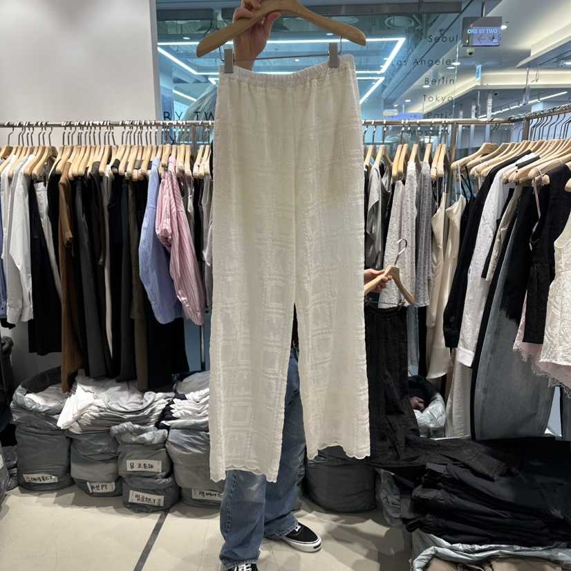 HONG.U韓國東大門直郵女士新款26春夏時尚職業熱賣休閑褲HONG.U休閑褲