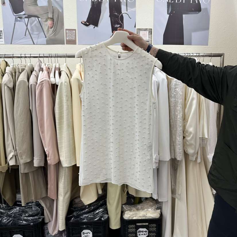 ONEBYTWO韓國代購女士新款熱賣推薦職業人氣26春夏吊帶背心ONE BY TWO吊帶/背心