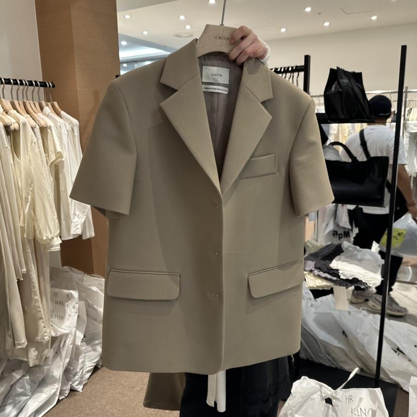 LE BUTTER韓國代購女士新品職業人氣休閑26春夏時尚夾克LE BUTTER夾克