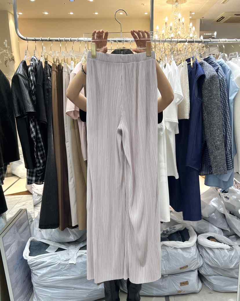 WORK SHOP韓國代購女裝新品職業時尚人氣休閑推薦休閑褲Work_shop休閑褲