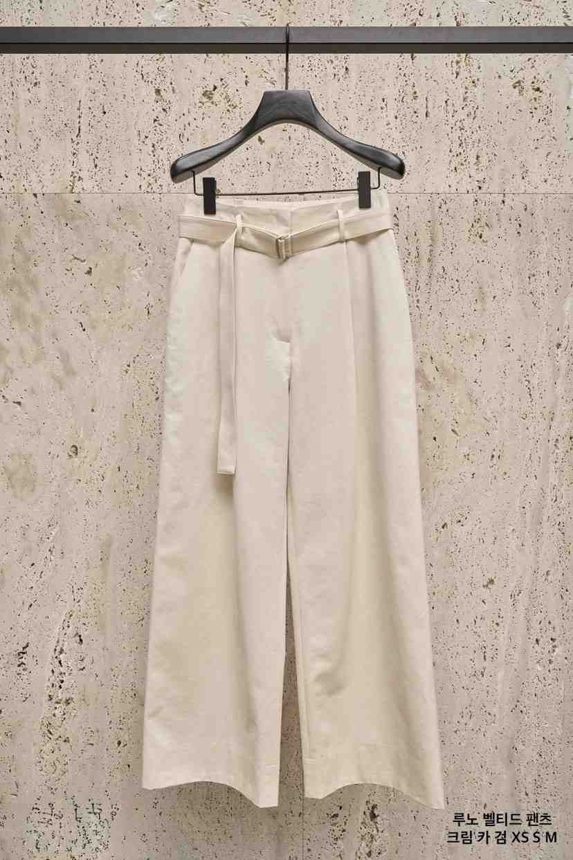 BLOSSOM韓國東大門直郵女士新款人氣職業休閑休閑褲含腰帶BLOSSOM休閑褲