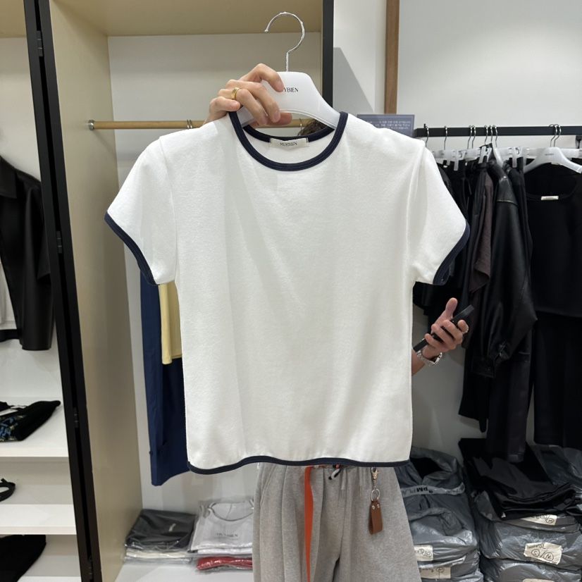MUYBIEN韓國東大門代購女士新款休閑人氣26春夏推薦熱賣T恤MUYBIENT恤