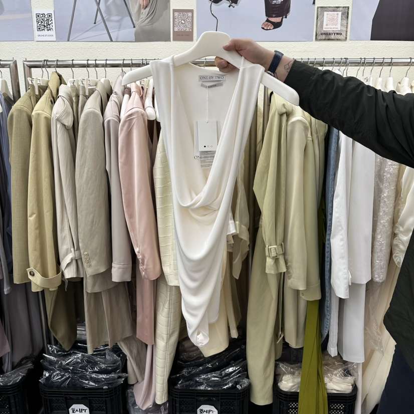 ONEBYTWO韓國代購女士新品休閑熱賣時尚職業26春夏連體褲ONE BY TWO連體褲