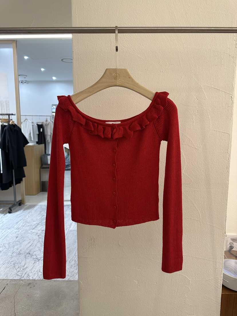 BPLAN韓國代購女裝新品休閑人氣職業熱賣26春夏針織衫露肩BPLAN針織衫