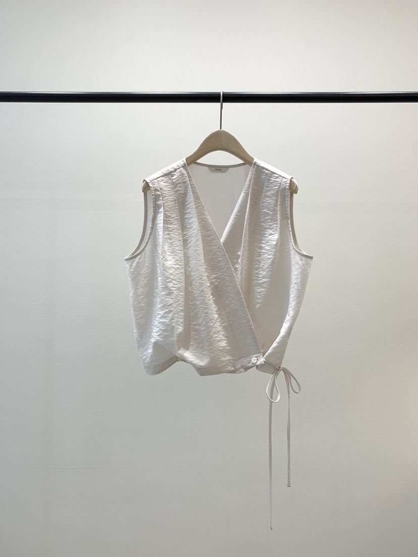 KNOCK韓國東大門直郵女裝新款26春夏時尚熱賣休閑襯衫蕾絲衫KNOCK襯衫/蕾絲衫