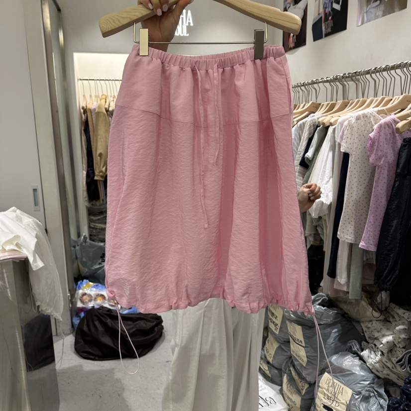 BERTHA韓國直郵實拍女裝新品26春夏職業半身裙中短裙緞面BERTHA半身裙/中短裙