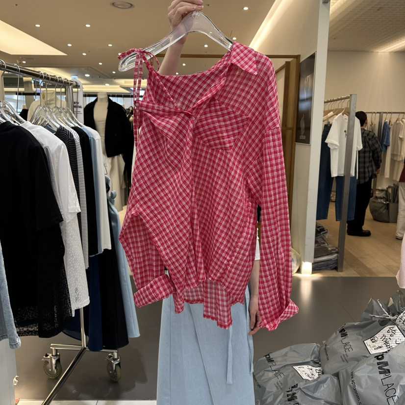 JENNIE韓國東大門直郵女裝新款26春夏人氣推薦襯衫蕾絲衫JENNIE/VENEFIT襯衫/蕾絲衫