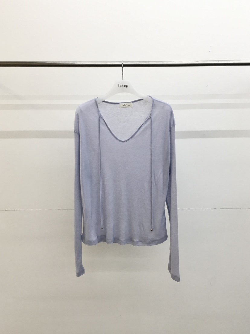 HEMP-P韓國東大門代購女裝新品休閑26春夏時尚職業長袖T恤hemp長袖T恤