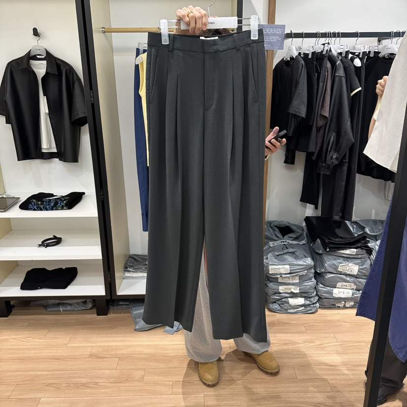 MUYBIEN韓國直郵實拍女裝新款職業休閑熱賣推薦時尚休閑褲MUYBIEN休閑褲