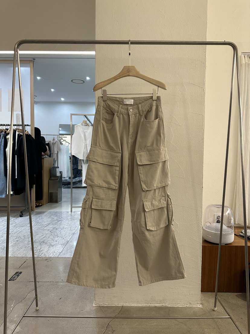 BPLAN韓國直郵女裝新款人氣職業時尚推薦休閑休閑褲工裝褲BPLAN休閑褲