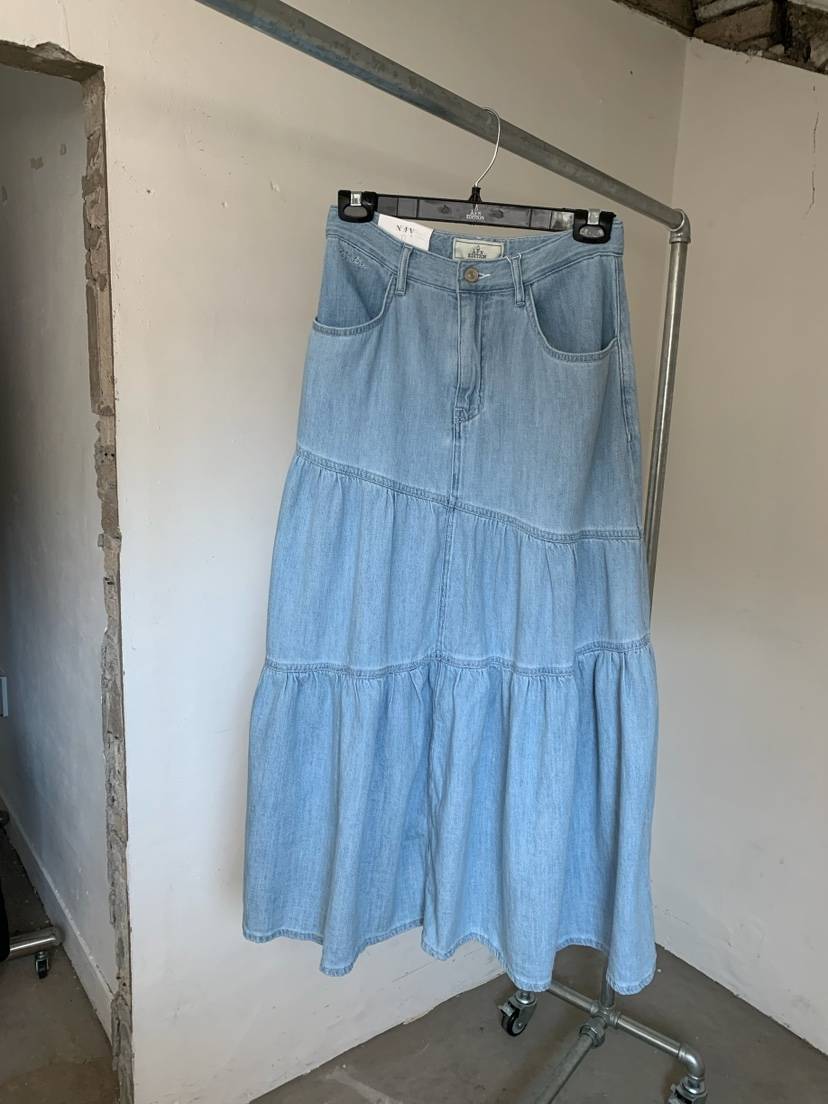 A Flan韓國東大門直郵女裝新款推薦熱賣26春夏人氣長裙棉質AFN/FLAN EDITION長裙