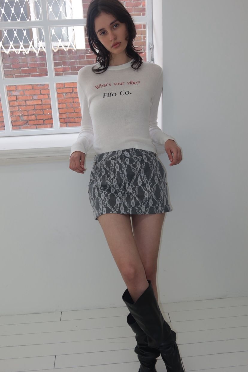 FIFO/UNANSWERED-MYSTERY韓國東大門直郵女士新品26春夏短裙FIFO/UNANSWERED-MYSTERY短裙