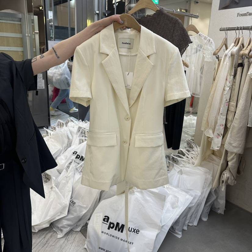 FOUNDATION韓國直郵女裝新款熱賣推薦26春夏人氣時尚夾克FOUNDATION夾克