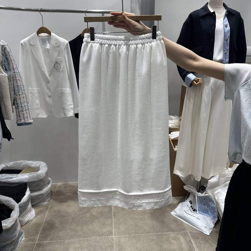 ENVY韓國直郵女士新款休閑26春夏職業人氣時尚熱賣推薦長裙ENVY長裙