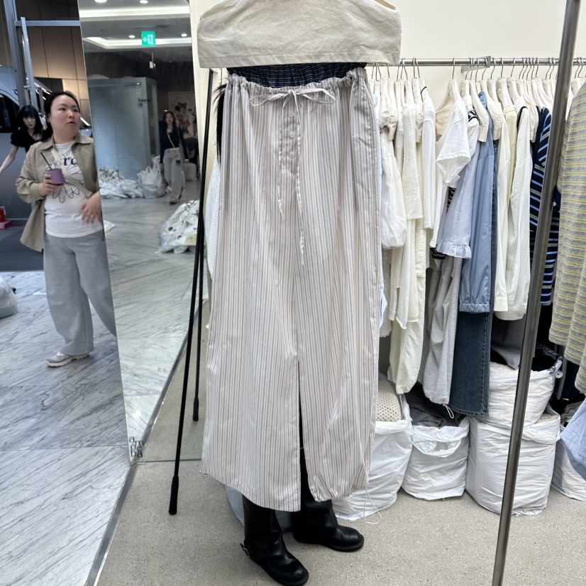 AMOEBA韓國代購女裝新品時尚職業人氣推薦休閑休閑褲疊穿AMOEBA休閑褲