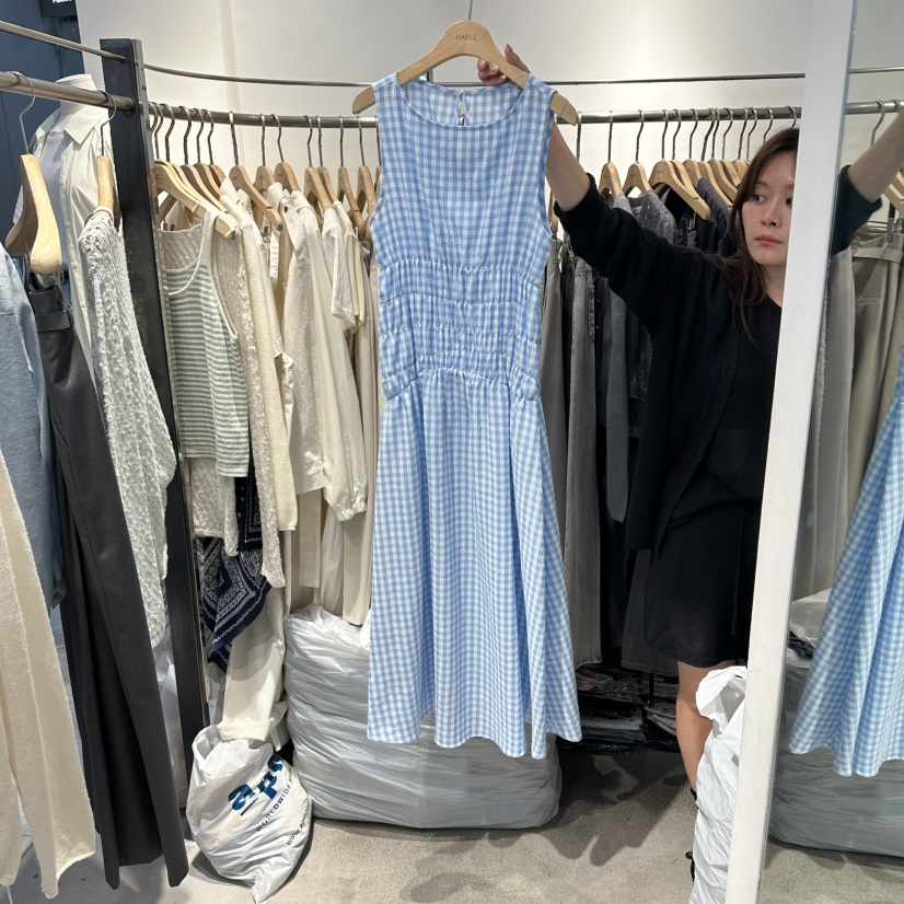 HABLE韓國直郵實拍女裝新款推薦人氣休閑26春夏時尚連衣裙HABLE連衣裙