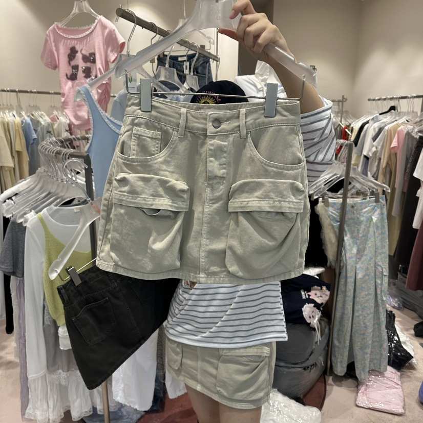 MIMME/LOOKK韓國東大門直郵女士新款26春夏人氣職業裙褲MIMME/LOOKK裙褲