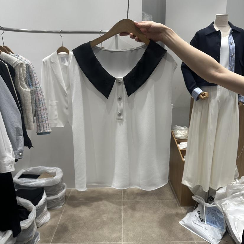 ENVY韓國直郵實拍女士新款時尚熱賣職業26春夏襯衫蕾絲衫ENVY襯衫/蕾絲衫