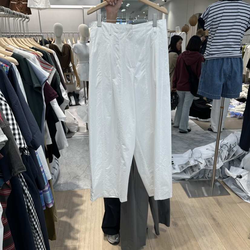 REVE-L韓國代購女士新款熱賣人氣時尚休閑26春夏休閑褲褶裥REVE-L休閑褲