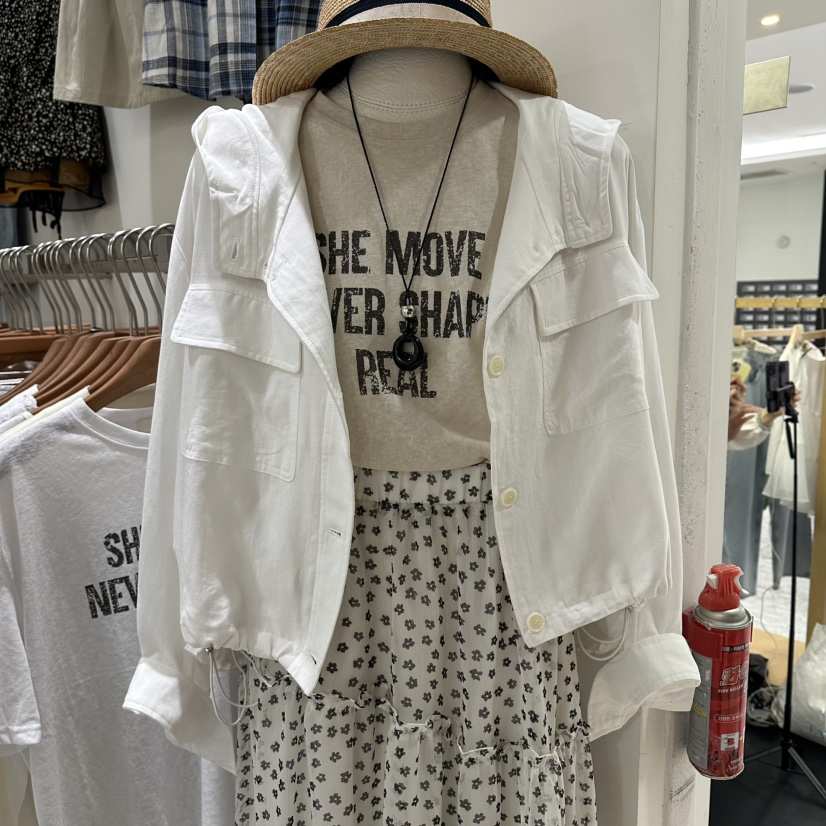 MELO韓國直郵實拍女士新品熱賣推薦人氣職業休閑時尚夾克MELO夾克