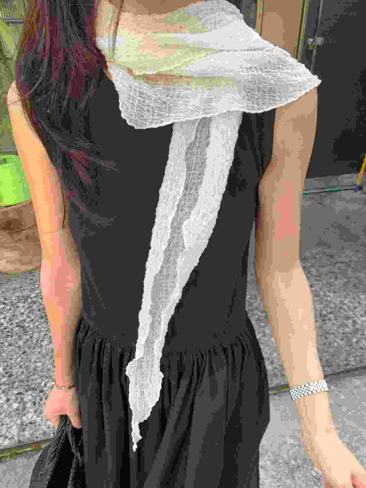 UNDERSON韓國直郵女士新款休閑人氣26春夏推薦圍巾披肩圍巾UNDERSON圍巾/披肩