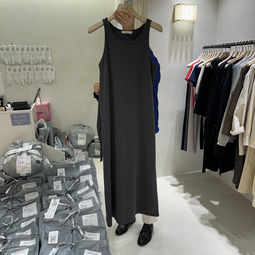 MILLIF韓國代購女士新品人氣休閑26春夏熱賣職業推薦連衣裙MILLIF連衣裙