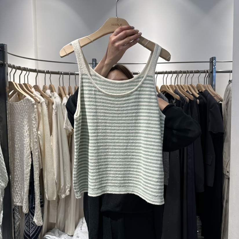 HABLE韓國東大門代購女裝新品推薦時尚休閑熱賣職業吊帶背心HABLE吊帶/背心