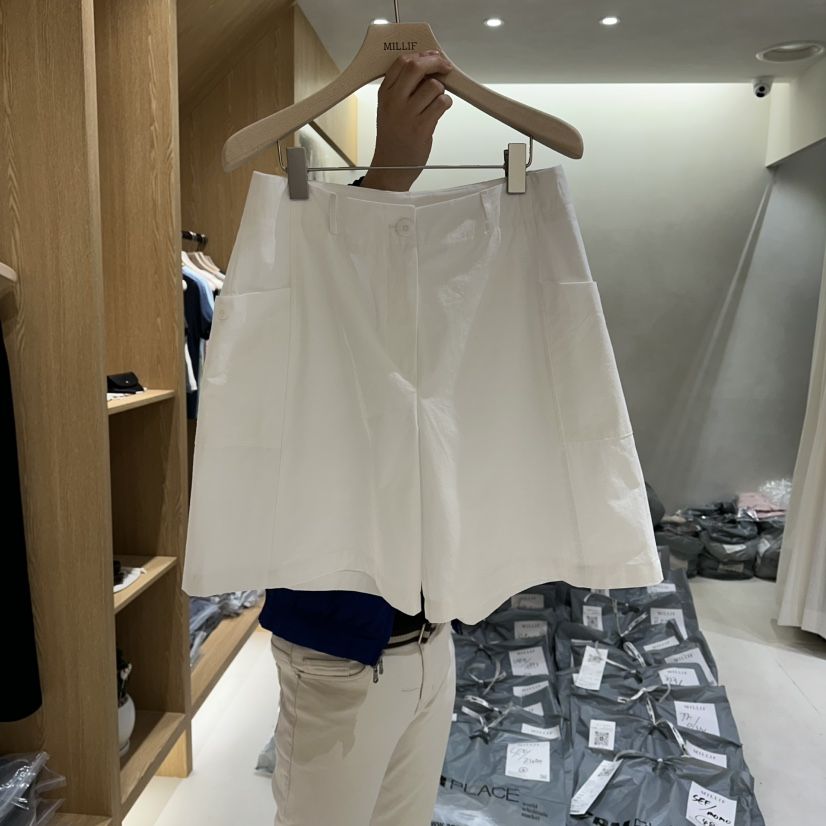 MILLIF韓國直郵實拍女裝新品休閑職業人氣時尚熱賣短褲口袋MILLIF短褲