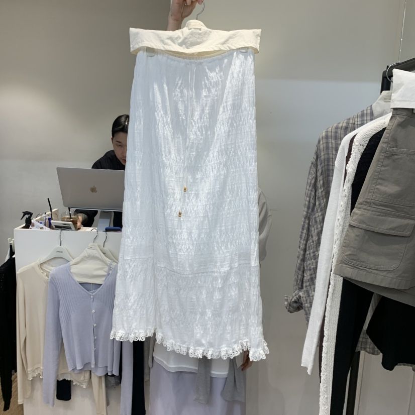 JINSIM韓國直郵女裝新款人氣時尚休閑26春夏半身裙中短裙JINSIM半身裙/中短裙