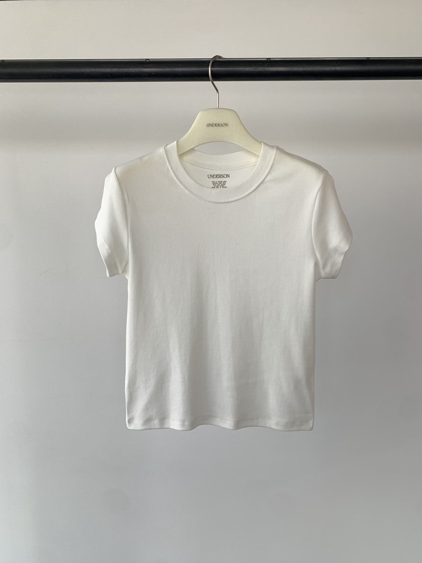 UNDERSON韓國東大門直郵女裝新款26春夏推薦休閑職業熱賣T恤UNDERSONT恤