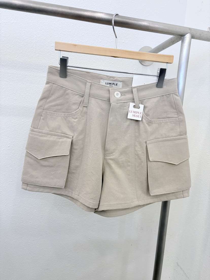 LUMIPLE韓國直郵女士新款26春夏熱賣職業推薦時尚人氣短褲LUMIPLE短褲