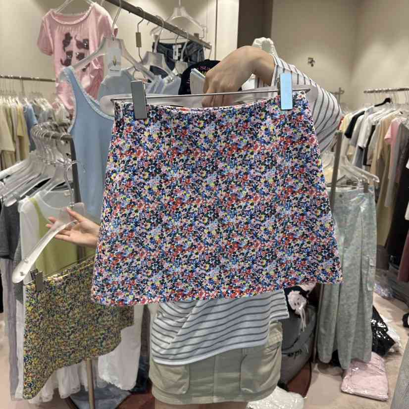 MIMME/LOOKK韓國東大門代購女士新款休閑人氣26春夏裙褲花朵MIMME/LOOKK裙褲