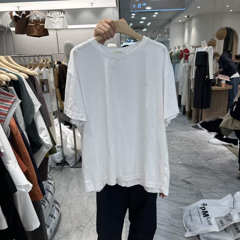 REVE-L韓國直郵女士新品26春夏休閑推薦熱賣時尚人氣T恤REVE-LT恤