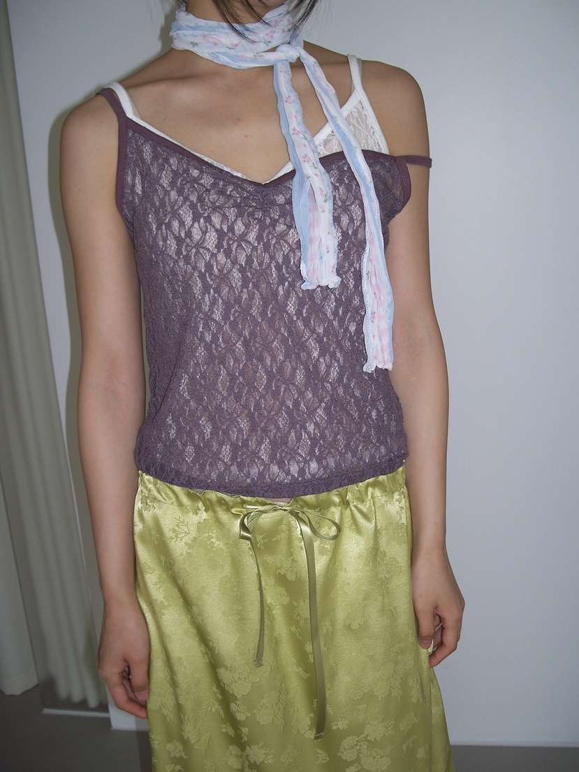 FLASH/I LOVE ME韓國直郵女裝新品時尚熱賣吊帶背心花朵FLASH/I LOVE ME吊帶/背心