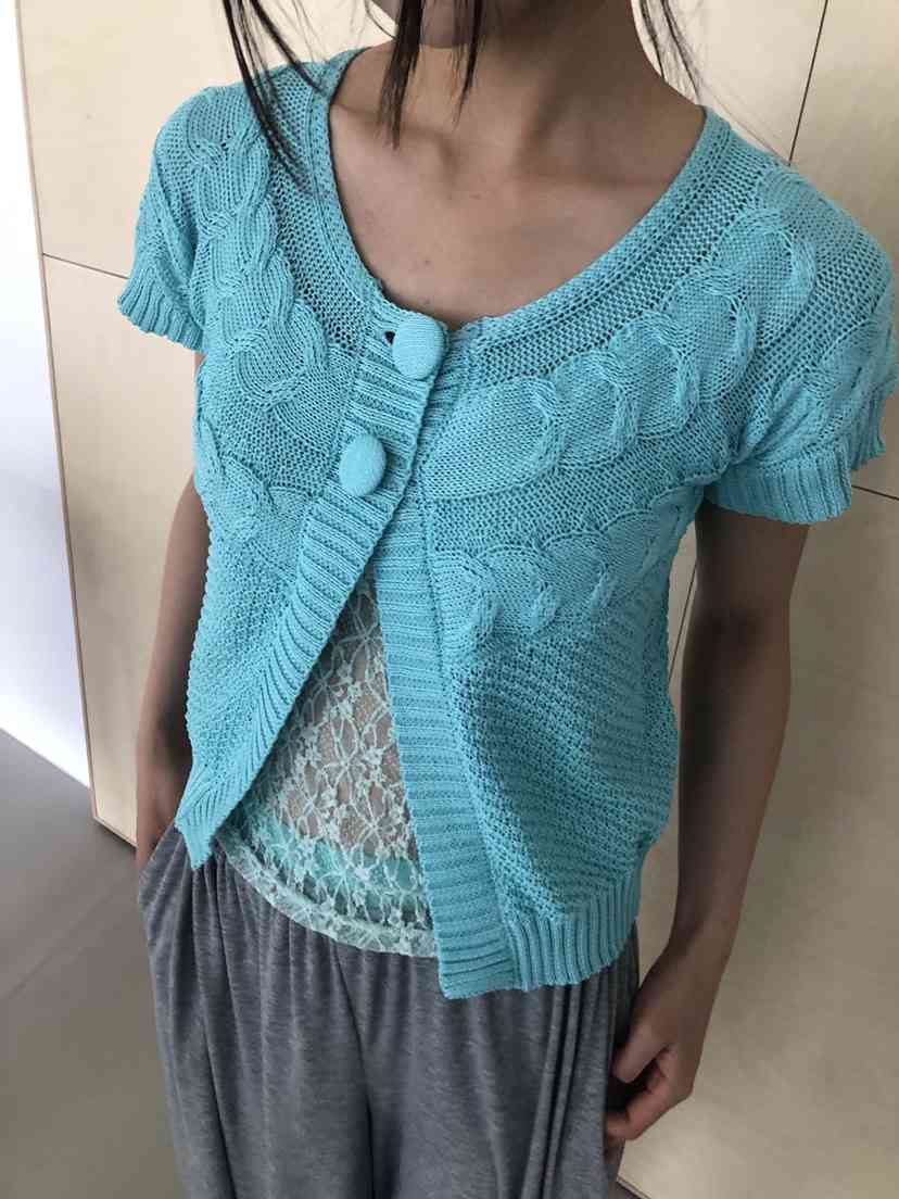 FLASH/I LOVE ME東大門實拍女士新品人氣推薦針織衫開衫FLASH/I LOVE ME針織衫