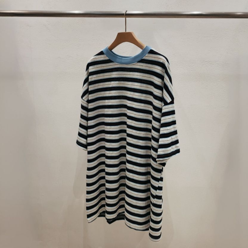 DARLUZ_MI韓國代購女士新款推薦26春夏職業休閑人氣T恤條紋DARLUZ_MIT恤