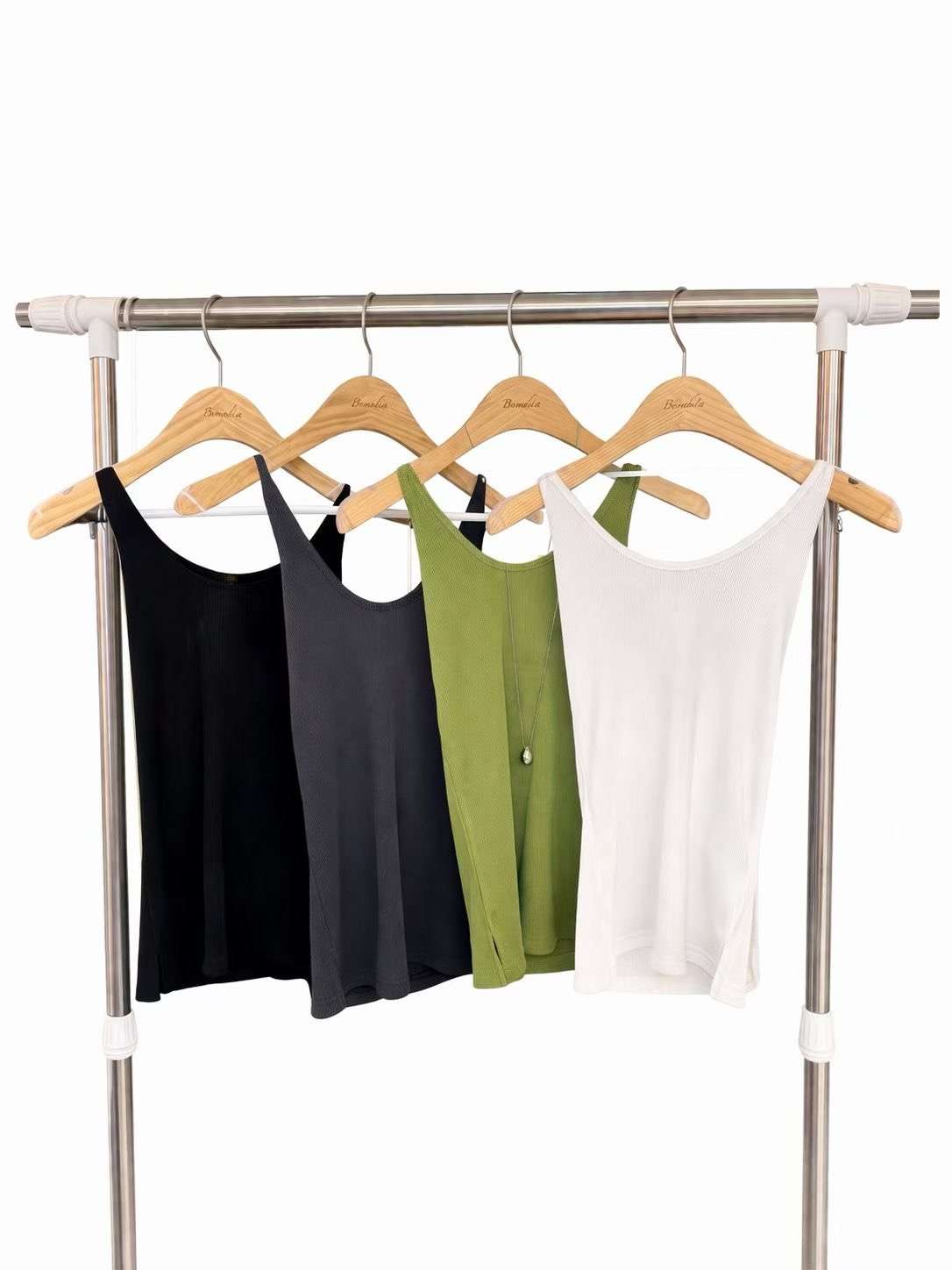 BOUND.A東大門直郵女裝新款26春夏職業時尚吊帶背心羅紋BOUND.A吊帶/背心