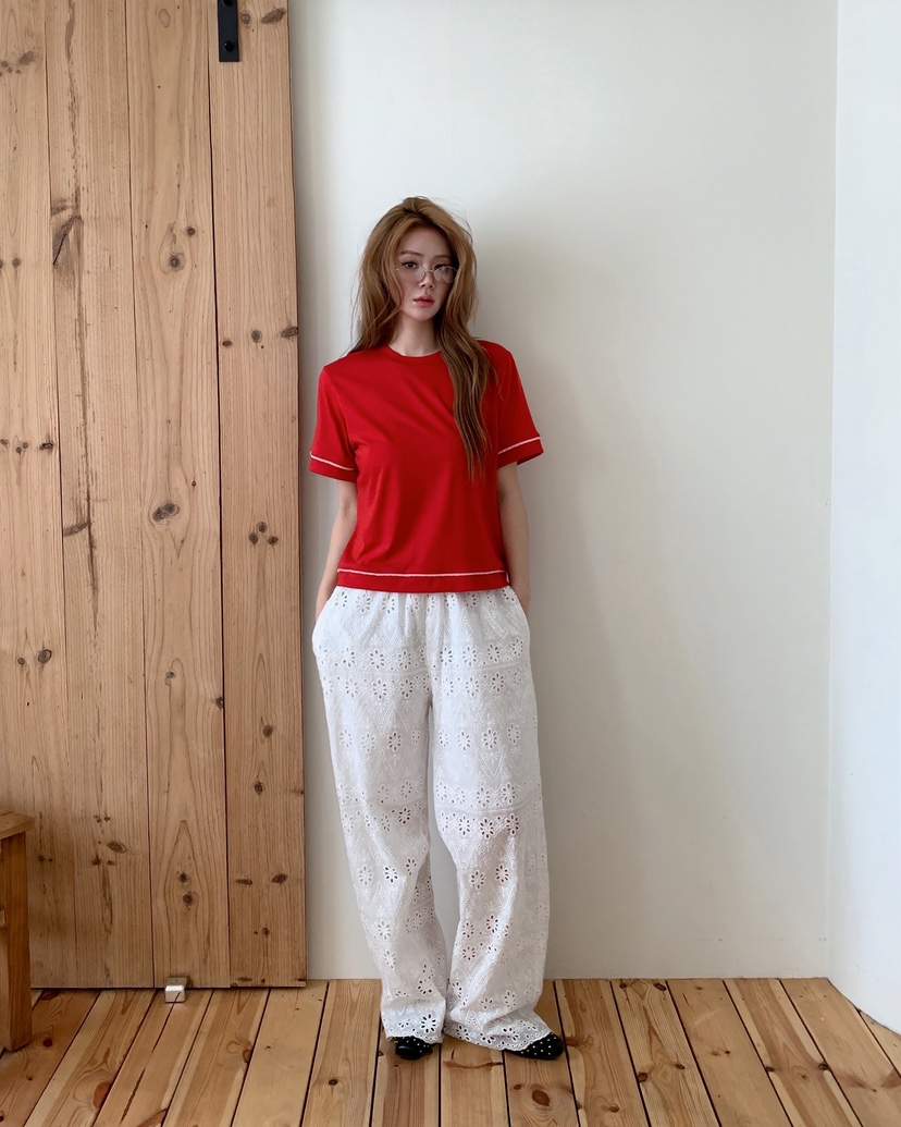 MAISONDEGLORY韓國直郵女士新品真品人氣時尚推薦26春夏休閑褲MAISON DE GLORY休閑褲