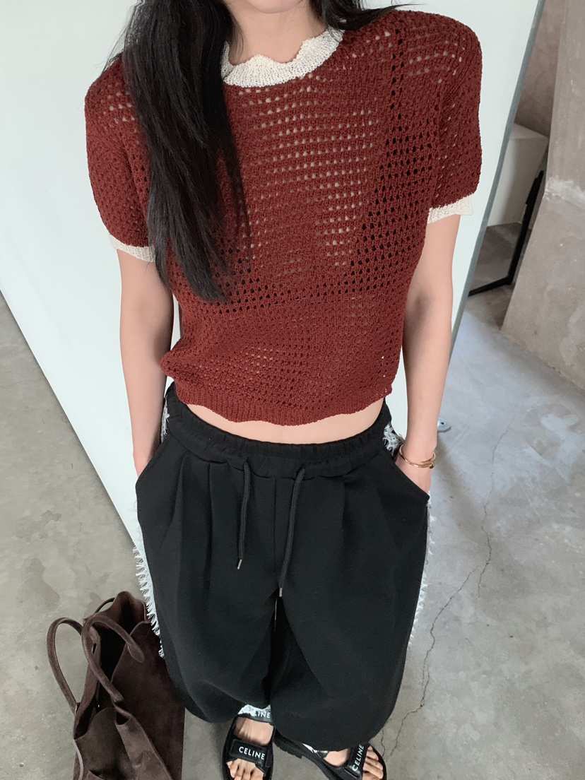 MAISONDEGLORY韓國直郵女士新款熱賣推薦真品人氣休閑針織衫MAISON DE GLORY針織衫