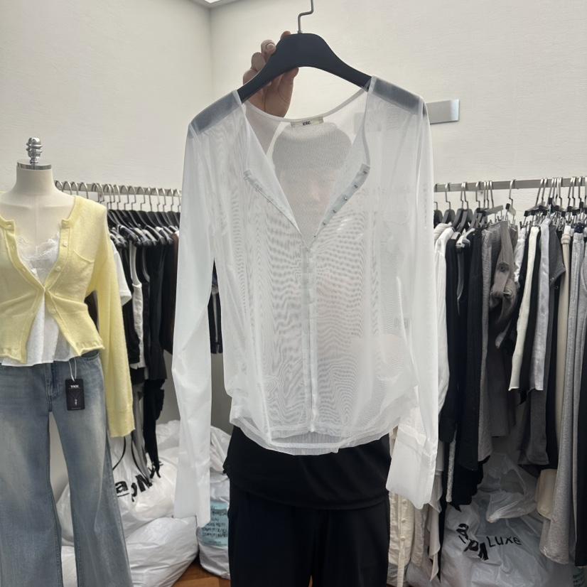 MOANA/ETC東大門直郵女裝新品熱賣職業26春夏襯衫蕾絲衫MOANA/ETC襯衫/蕾絲衫