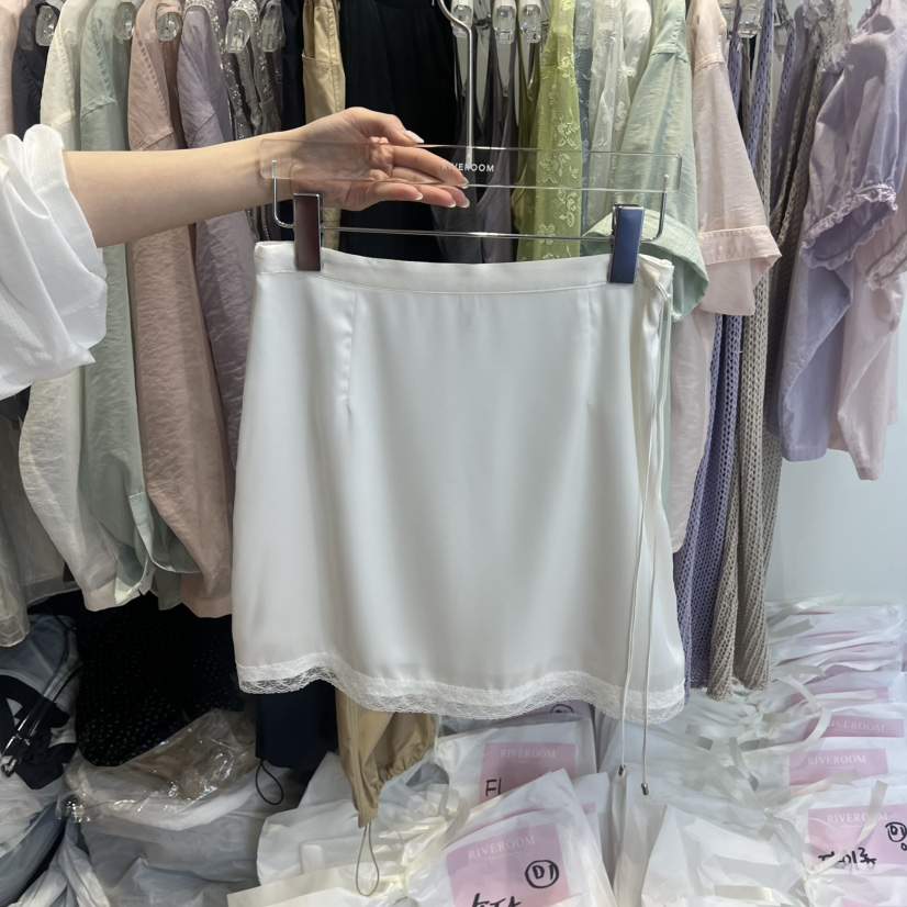 RIVEROOM東大門實拍女裝新款推薦人氣真品時尚職業26春夏短裙RIVEROOM短裙