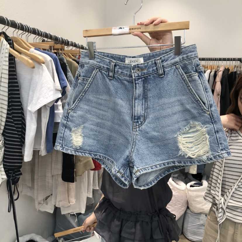 ALMOND PEPE韓國代購女裝新款人氣推薦職業休閑熱賣短褲ALMOND PEPE短褲