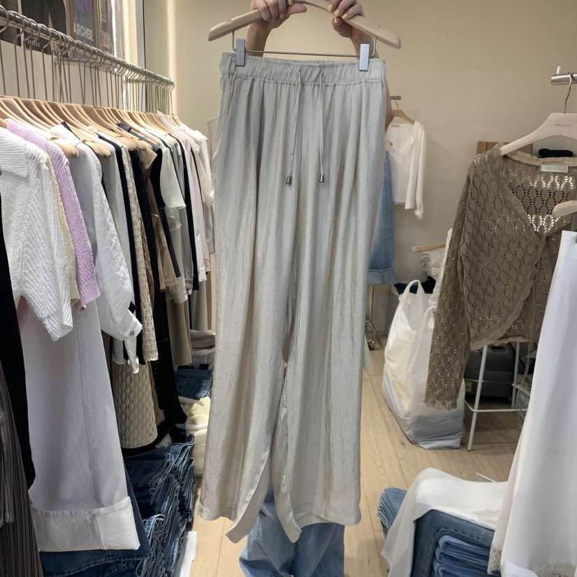 ARCHER東大門代購女士新品時尚職業真品人氣推薦休閑褲緞面ARCHER休閑褲