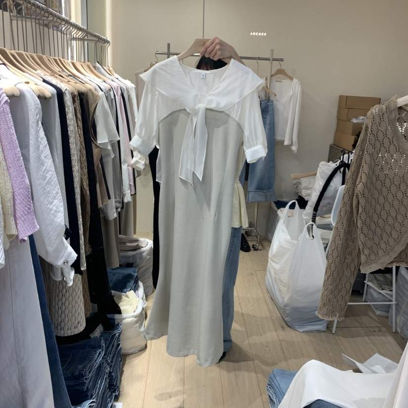 ARCHER東大門代購女裝新款時尚26春夏職業人氣真品連衣裙ARCHER連衣裙