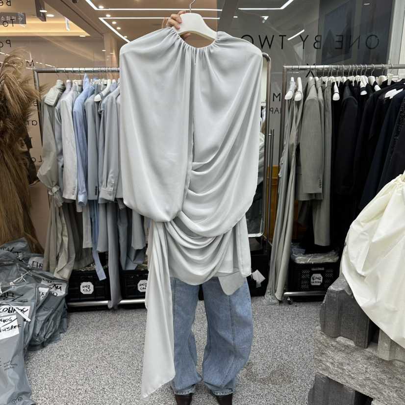 ONEBYTWO東大門直郵女裝新品推薦休閑職業熱賣連衣裙雙層ONE BY TWO連衣裙