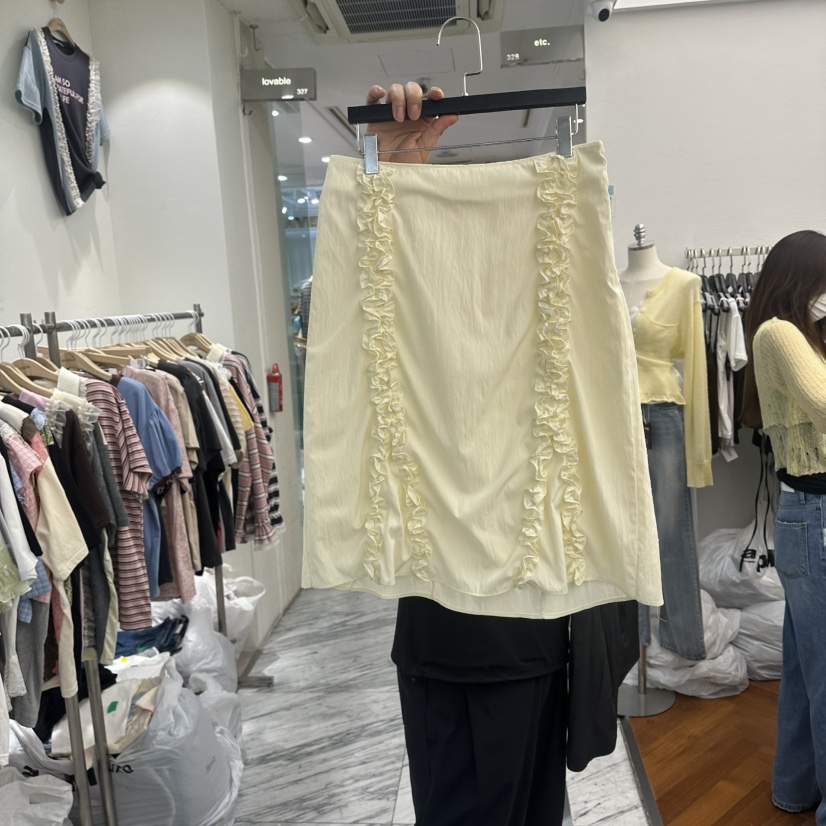 MOANA/ETC韓國直郵女裝新品熱賣推薦人氣時尚半身裙中短裙MOANA/ETC半身裙/中短裙