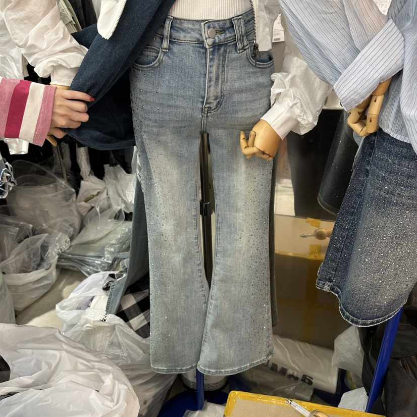 MOMAZU東大門代購女裝新品熱賣休閑推薦時尚人氣真品牛仔褲MOMAZU牛仔褲