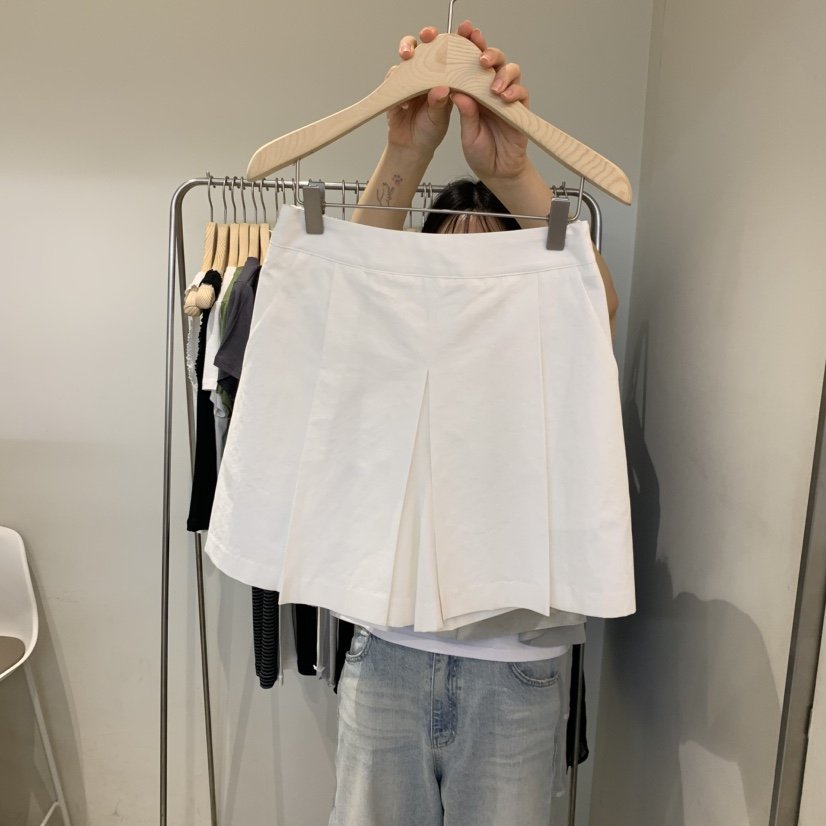 OUTRENE韓國代購女裝新款職業真品時尚推薦熱賣裙褲闊腿褲OUTRENE裙褲